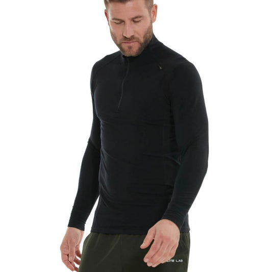 Whistler Bishop Men's Merino Wool Ski Pulli, Dark Grey