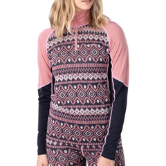 Kari Traa Malia Half-Zip Base Layer, Lotus