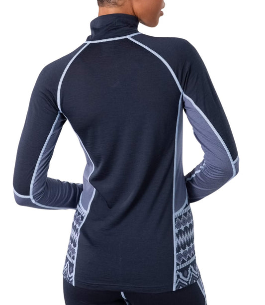 Kari Traa Malia Half Zip Termoveļas Krekls - Sieviešu