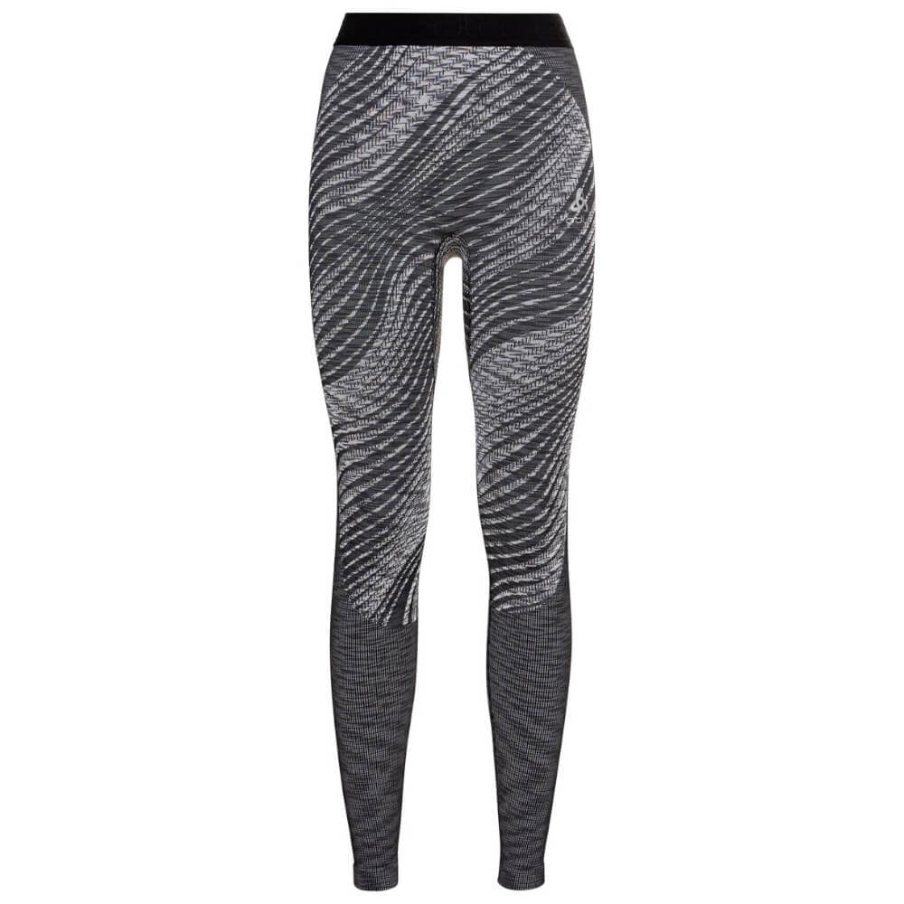 Odlo The Blackcomb Women's Bottoms, Black/Space Dye 3