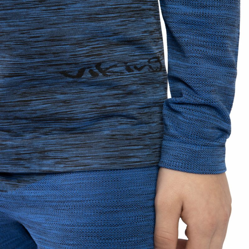 Viking Fjon Kids Base Layer Set Bamboo, Blue | Bērnu Termoveļas Komplekts 6