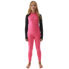 4F UBRUF040 Girls Baselayer, Pink 3