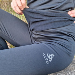 Odlo Active Warm silts bērnu termoveļas komplekts. Melns. Materiāls