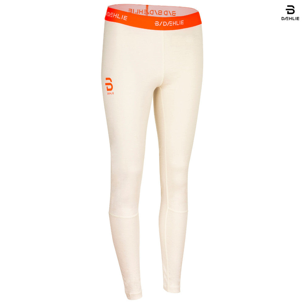 Bjorn Daehlie Active Women's Merino Wool Pants, White 3