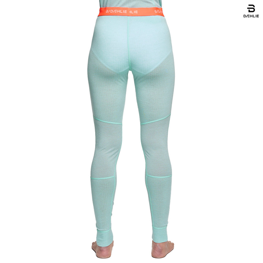 Bjorn Daehlie Performance-Tech Baselayer Pants Women's, Iced Aqua. No mugurpuses