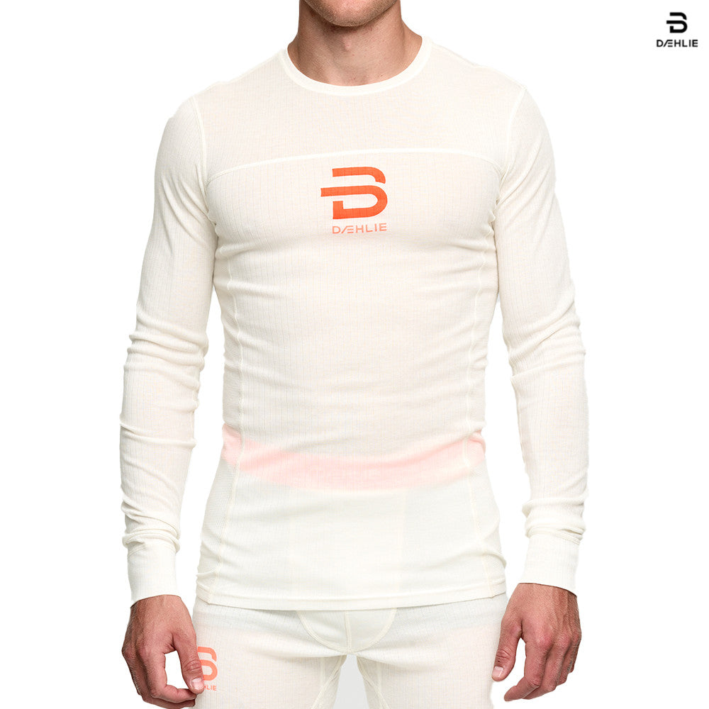 Bjorn Daehlie Performance-Tech LS Baselayer Shirt, White