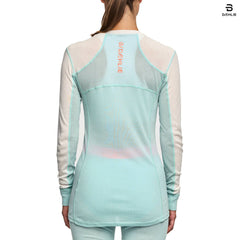 Bjorn Daehlie Performance-Tech LS Women's Baselayer Shirt, Iced Aqua. No mugurpuses