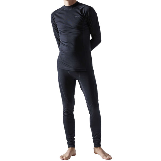 Craft Core Warm Baselayer Set Men's, Black