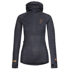 Johaug Advance Tech-Wool Women's Hood Base Layer, Dark Blue 3