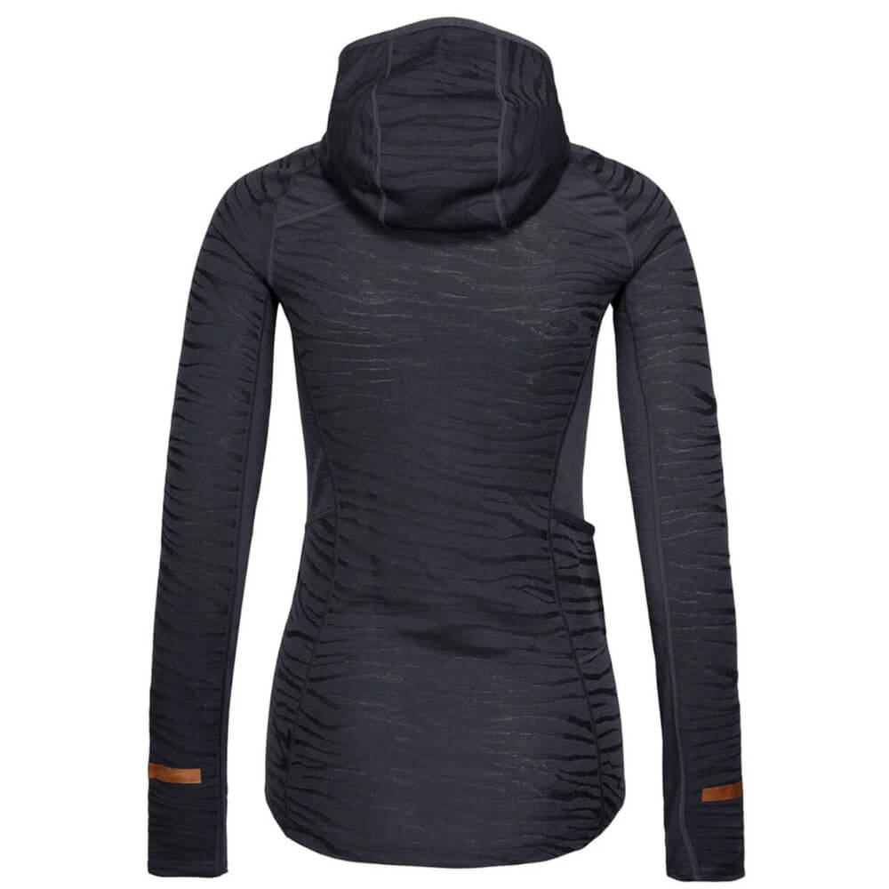 Johaug Advance Tech-Wool Women's Hood Base Layer, Dark Blue 4