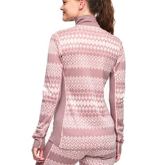 Kari Traa Agnes 2.0 Half Zip Baselayer Shirt, Taupe | Termokrekls 2