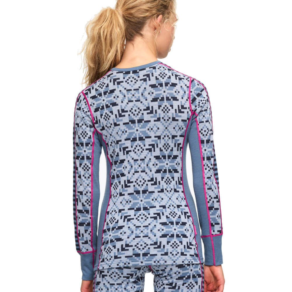 Kari Tra Else LS Women's Merino Baselayer, sail | Termokrekls 3