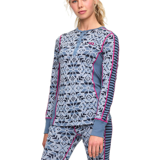 Kari Tra Else LS Women's Merino Baselayer, sail | Termokrekls