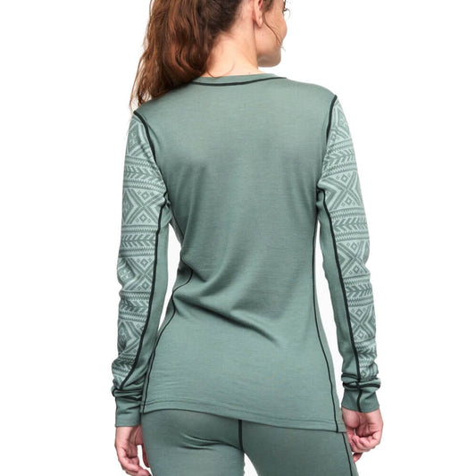 Kari Traa Floke Women's LS Baselayer, Murk 2