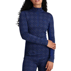 Kari Traa Rose Half Zip sieviešu termo krels, Azure