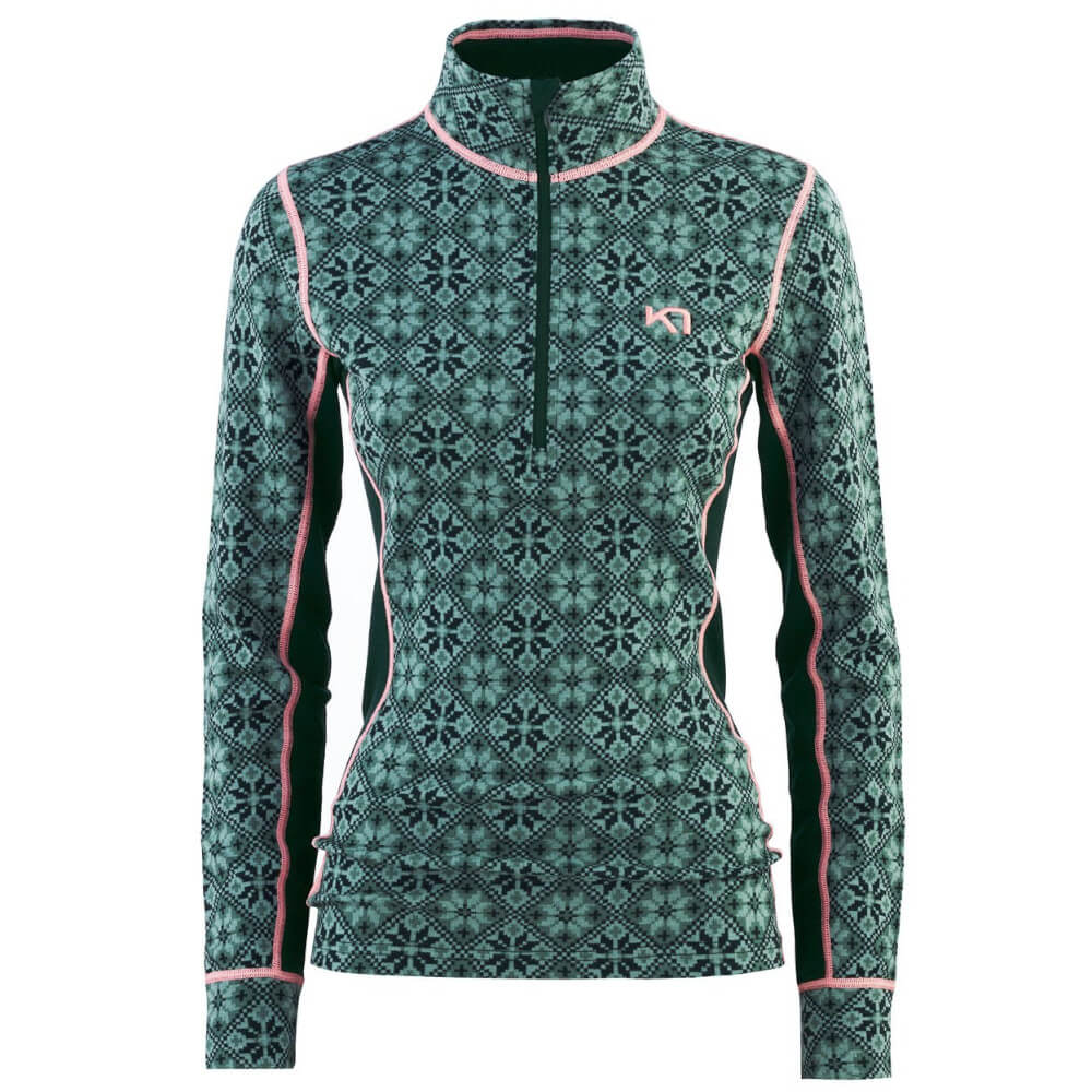 Kari Traa Rose Half Zip Women's Termo Baselayer, Murk