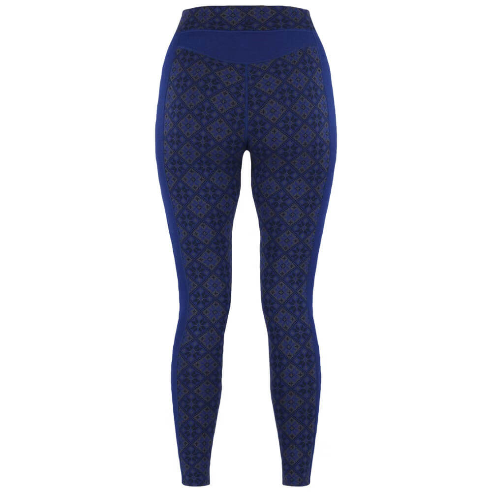 Kari Traa Rose High Waist merino termo bikses, Azure 4