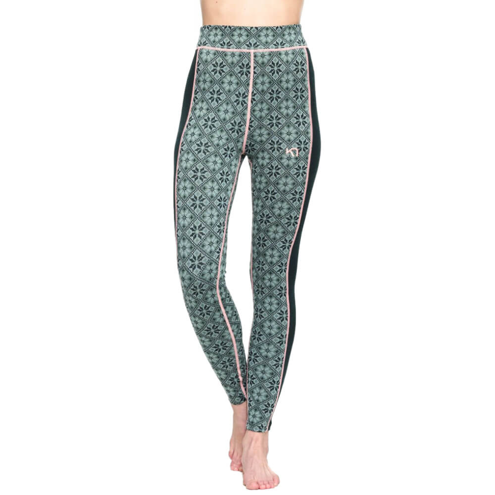 Kari Traa Rose High Waist Merino Woman's Pants, Murk. Uz auguma