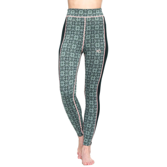 Kari Traa Rose High Waist Merino Woman's Pants, Murk. Uz auguma