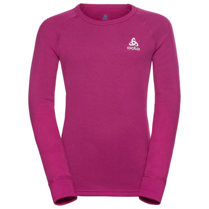 Odlo Active Warm Eco silts bērnu termo krekls Rozā