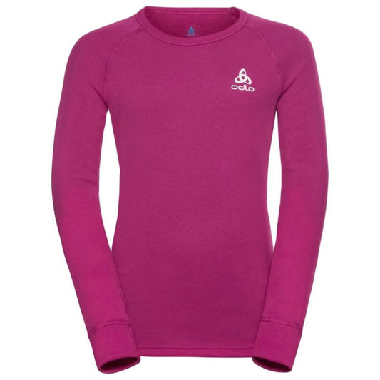 Odlo Active Warm Eco silts bērnu termo krekls Rozā