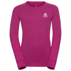 Odlo Active Warm Eco silts bērnu termo krekls Rozā