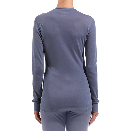 Odlo Active Warm Eco LS Women's Baselayer Top, Folkstone Gray 2