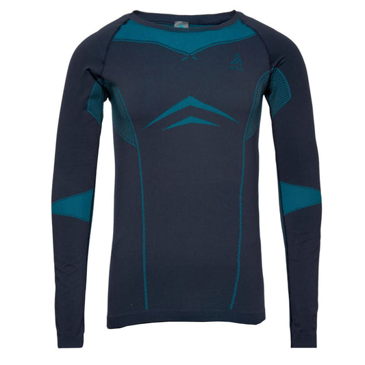 Odlo Performance Evolution Warm Men's LS Baselayer, sapphire