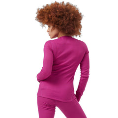 Odlo Active Warm Eco LS Women's Baselayer Top,  Festival Fuchsia