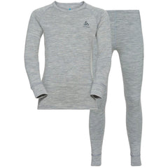 Odlo Merino 200 Kids Baselayer Set, grey | Bērnu termoveļa