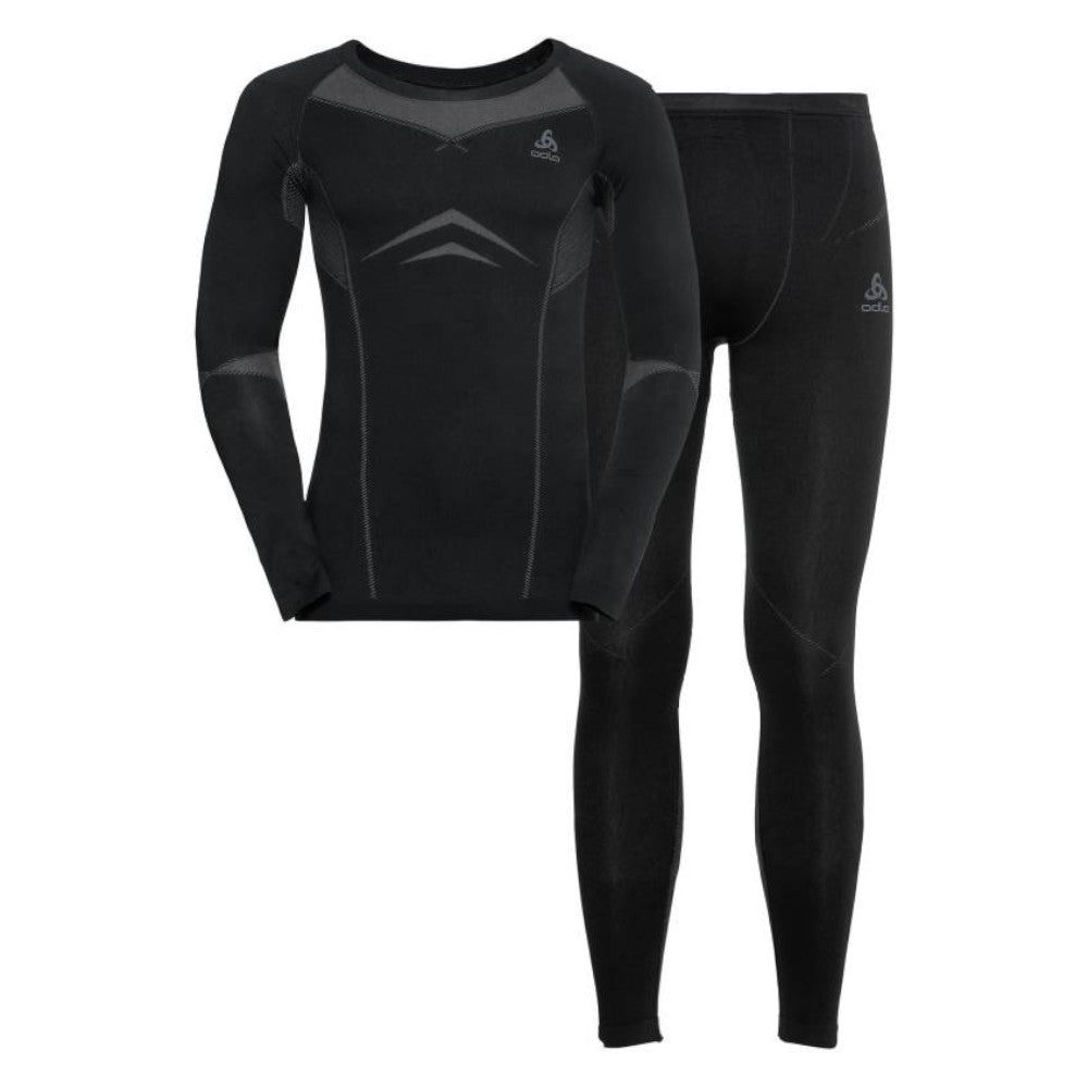 Odlo Performance Evolution Men's Base Layer Set, Black