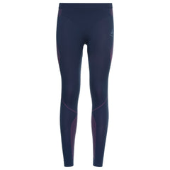 Odlo Performance Evo Women's Warm Pants, sapphire/purple