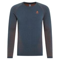 Odlo Performance Warm Eco LS Men's Baselayer, India Ink 4