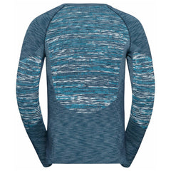 Odlo The Blackcomb ECO LS Men's, Dark Sapphire/Space Dye 3