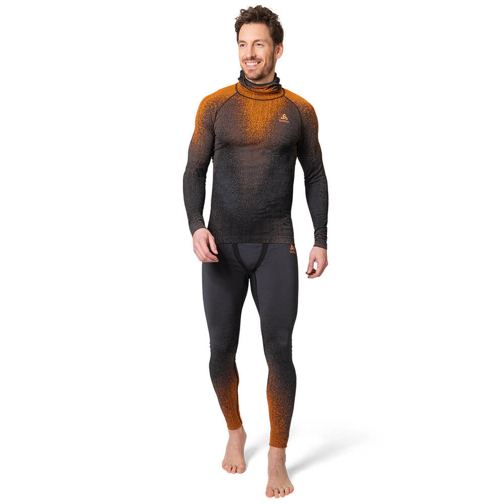 Odlo The Blackcomb ECO Men's LS With Facemask, Oriole 3