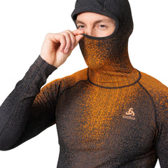 Odlo The Blackcomb ECO Men's LS With Facemask, Oriole 4