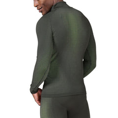 Odlo Performance Warm Eco HZ Turtleneck vīriešu termo krekls no mugurpuses