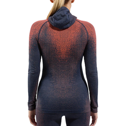 Odlo The POW Blackcomb Women's Base Layer w Mask, India Ink