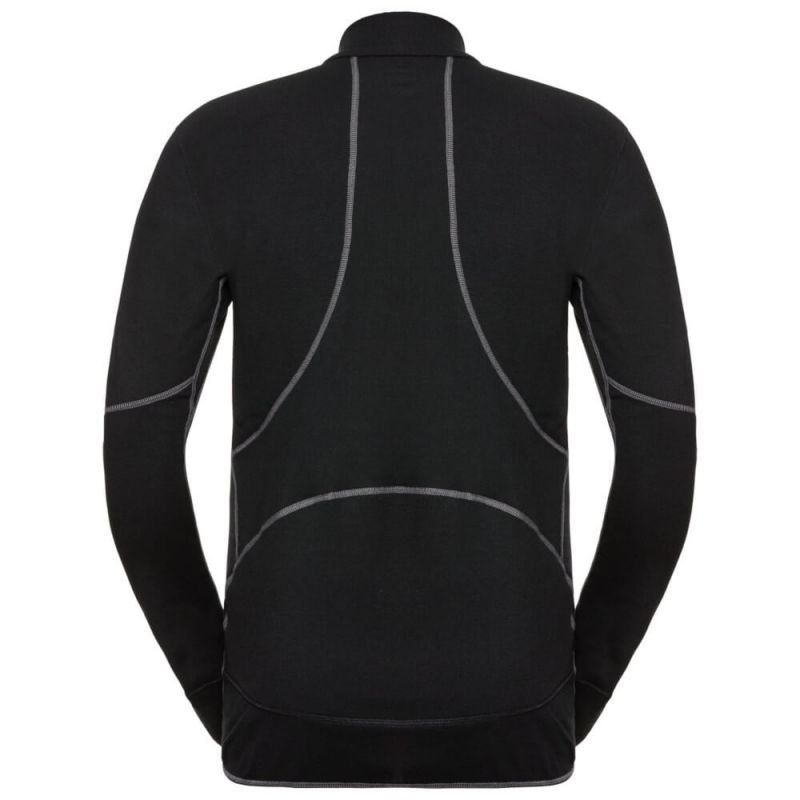 Odlo X-Warm Underwear 1/2 zip vīriešu termo krekls. No mugurpuses