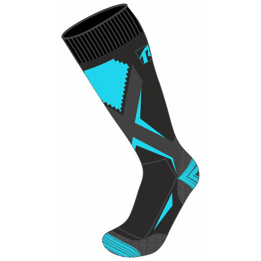 Relax Kids Ski Socks Thunder, Black/Blue | Bērnu Slēpošanas Zeķes