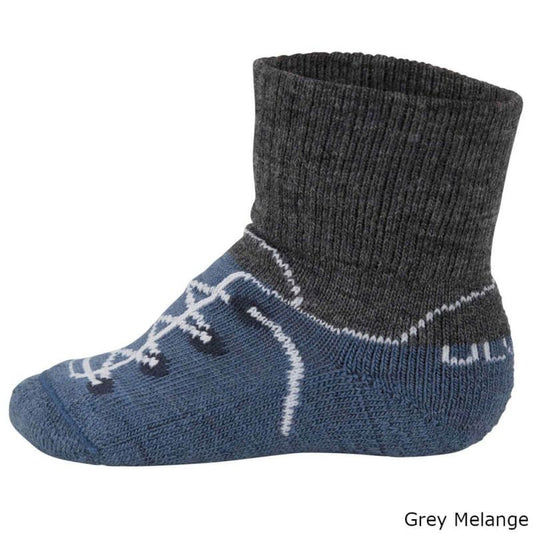 Ulvang Spesial Anti Slip  Bērnu merino vilnas zeķes ar pretslīdošu silikonu uz pēdas