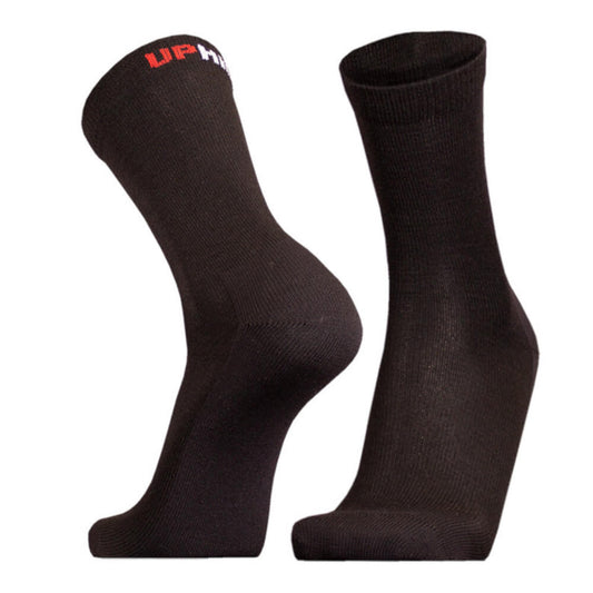 Uphill Sport Teijo Hiking L3 Sock With Merino, Black. Sāni