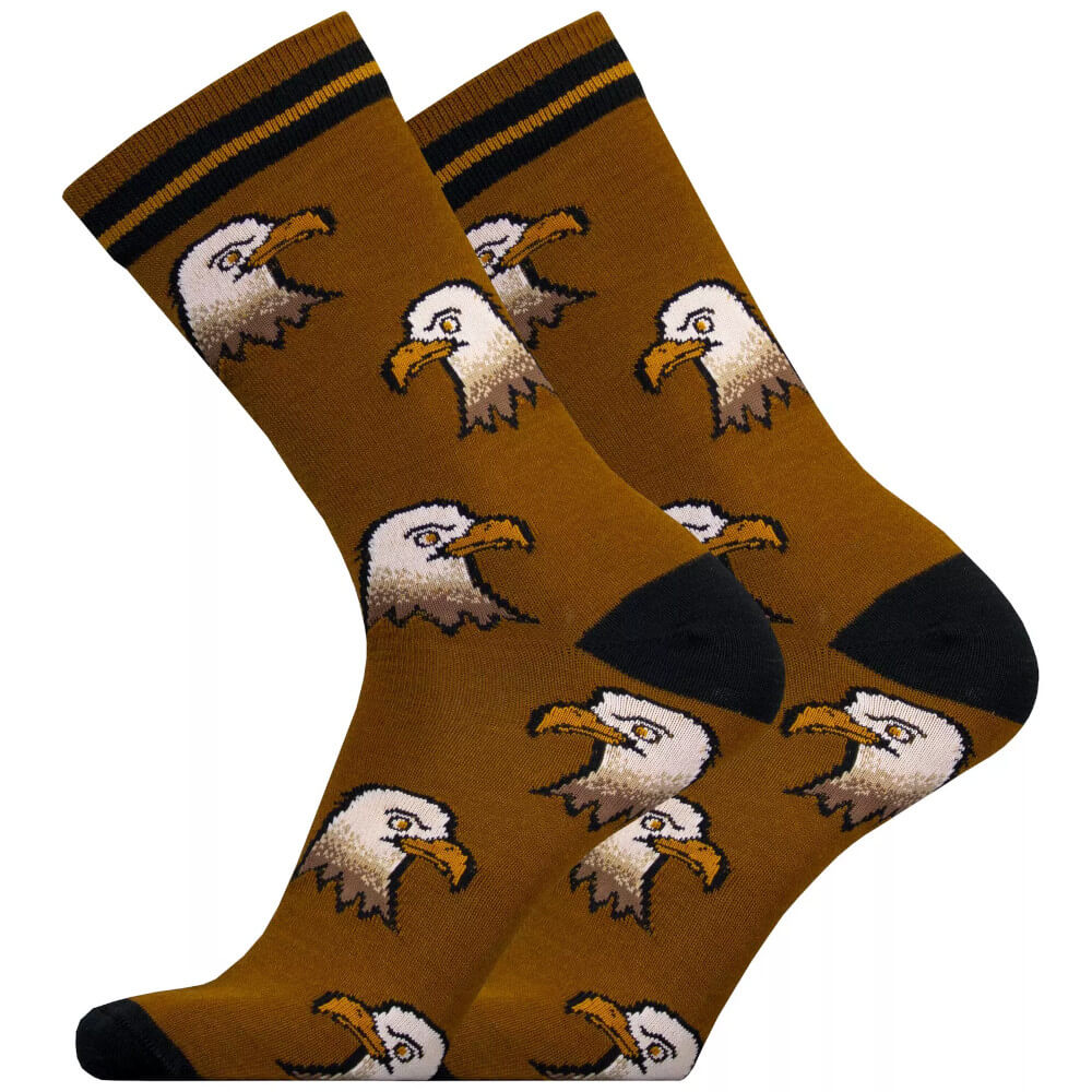 Uphillsport Lifestyle Eagle Merino socks, brown