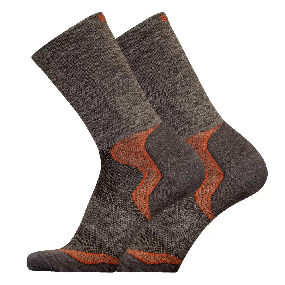 UphillSport Malla Fine Liner L3 Merino Socks, Grey