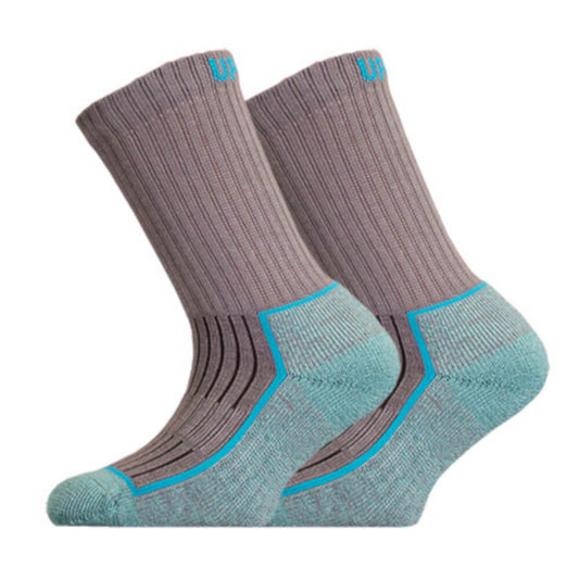 UphillSport Saana Jr Hiking Socks With Merino, Grey/Green | Bērnu Zeķes