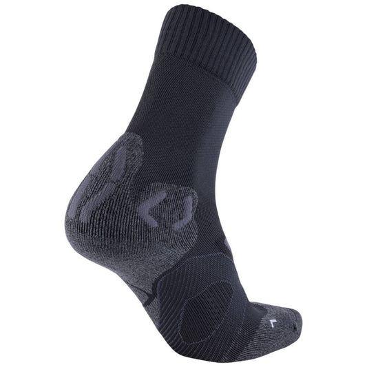 UYN Explorer Men's Outdoor Socks, Black/Anthracite 2