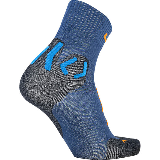 UYN Trekking Approach Mid Men's Socks, blue/orange