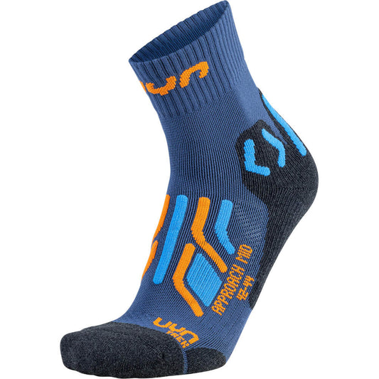 UYN Trekking Approach Mid Men's Socks, blue/orange