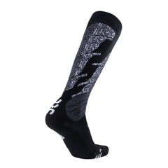 UYN Ski All Mountain Men's Socks, Black/White 2