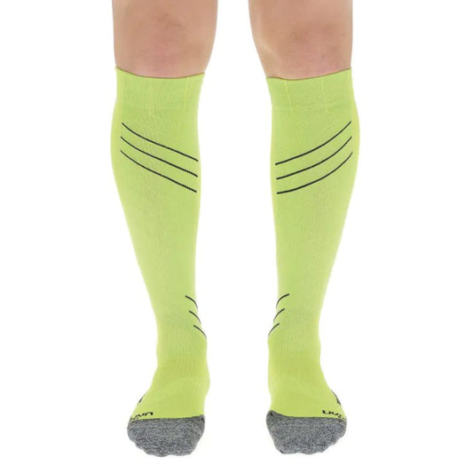 UYN Ski Race Shape Men's Socks, Lime